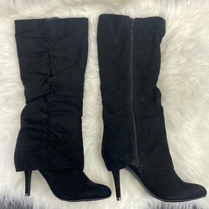 Fergalicious by fergie | piper suede boots 6.5 fringe boot detail 3 1/2”…